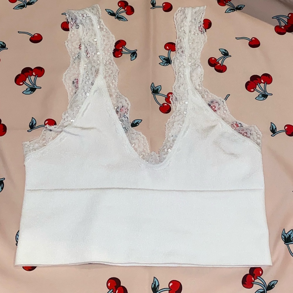 out from under lace crop tank
